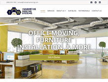 Tablet Screenshot of innovativemoving.com